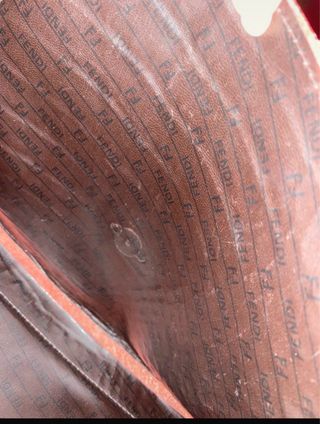 Pochette Fendi Busta Vintage Rossa