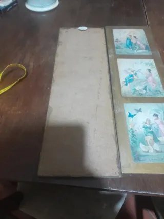 Quadri vintage con scene pastorali