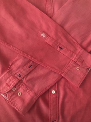 Camisa Tommy Hilfiger XL Rosa New York Fit