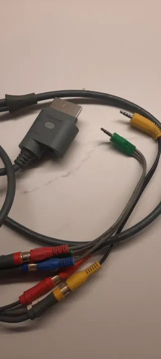 Cable Xbox 360 a TV con Adaptadores RCA
