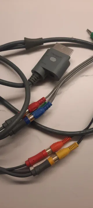 Cable Xbox 360 a TV con Adaptadores RCA