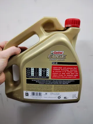 Castrol EDGE Turbo Diesel 5W-40 4L