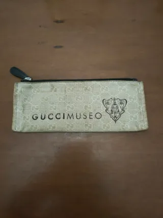 Pochette Gucci Tela Pelle Vintage GUCCIMuseo