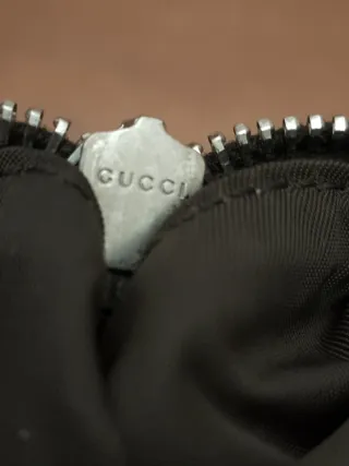 Pochette Gucci Tela Pelle Vintage GUCCIMuseo