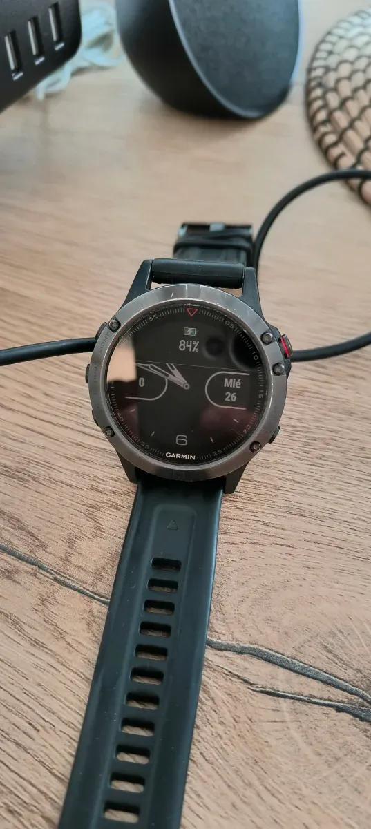 Garmin Fenix 5 GPS Reloj Inteligente Negro/Gris