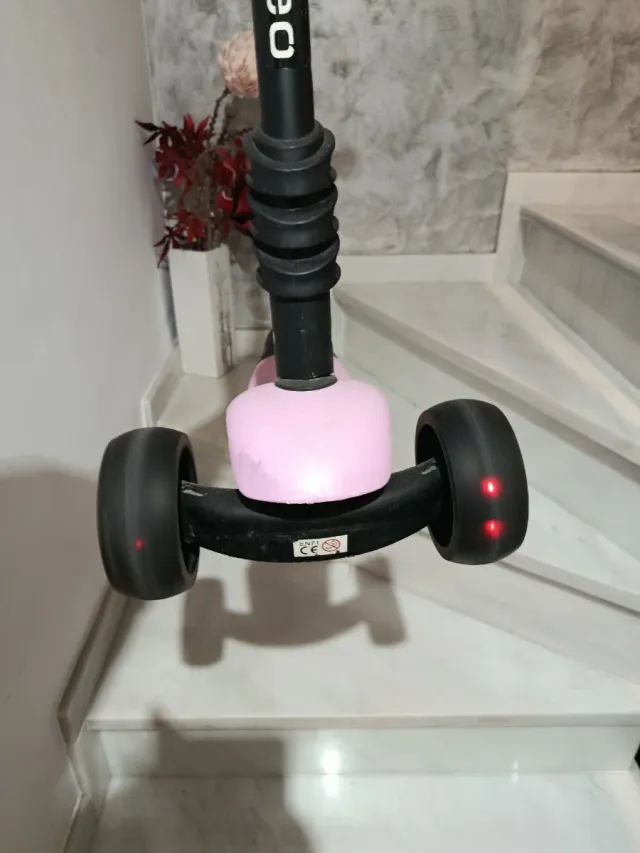 Patinete infantil 3 ruedas rosa