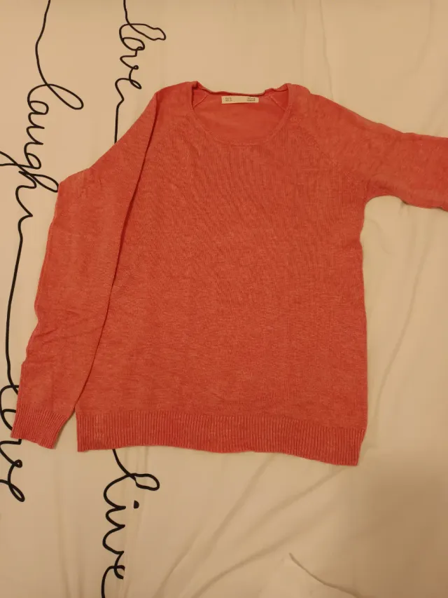 Jersey rosa de punto fino