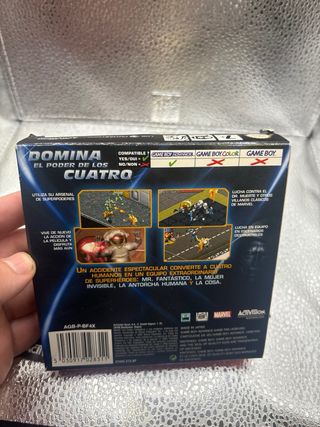 Los 4 Fantásticos Game Boy Advance