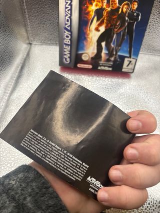 Los 4 Fantásticos Game Boy Advance