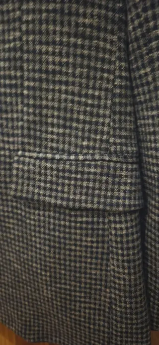 Traje Zara Gris y Azul