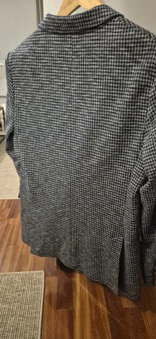 Traje Zara Gris y Azul