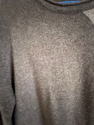 Jersey Punto Roma mujer marrón y beige