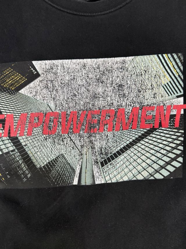 Felpa Bershka Nera Unisex Taglia s