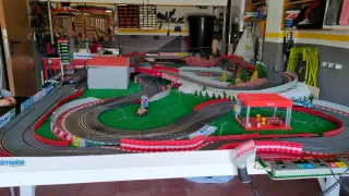 Maqueta Scalextric Digital System