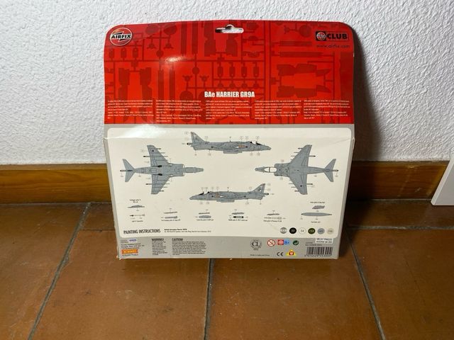 Maqueta Airfix BAe Harrier GR9A Starter Set