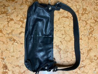 Borsa Sisley in pelle nera