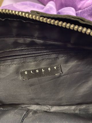 Borsa Sisley in pelle nera