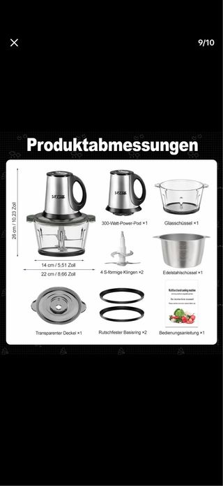 Tritacarne in acciaio inossidabile