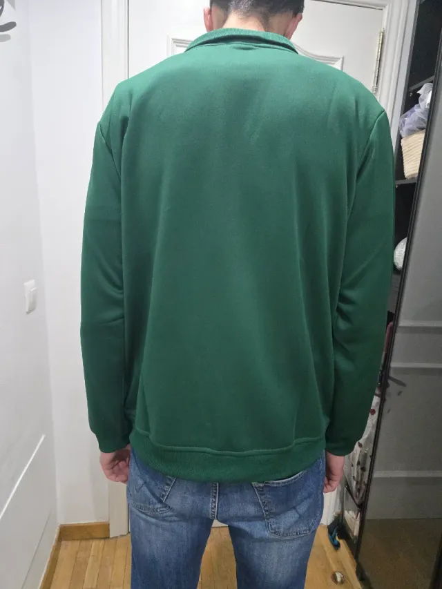 Chaqueta Adidas Retro México Verde y Dorado