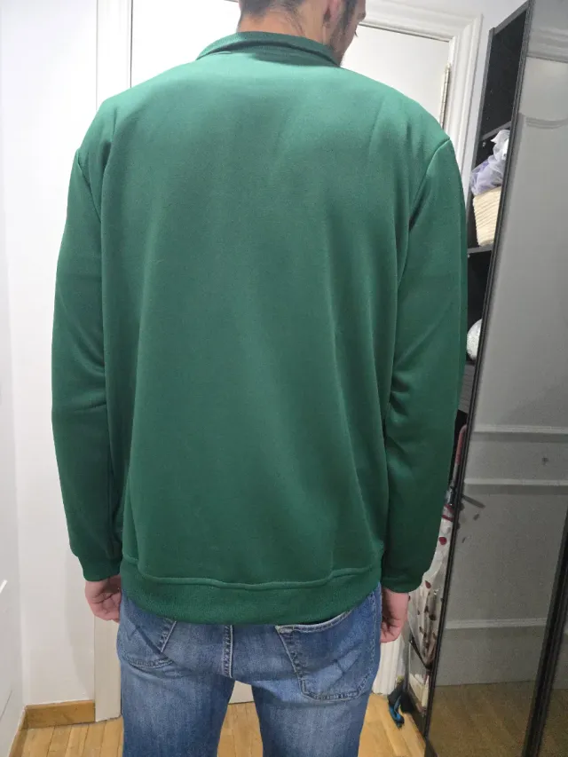 Chaqueta Adidas Retro México Verde y Dorado