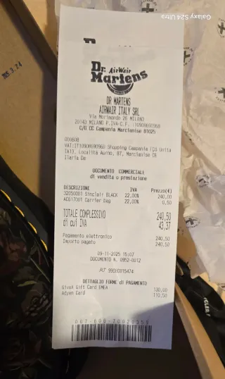 Dr. Martens Stivali con Rose e Zip