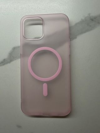 Custodia iPhone 12 Pro MagSafe Rosa