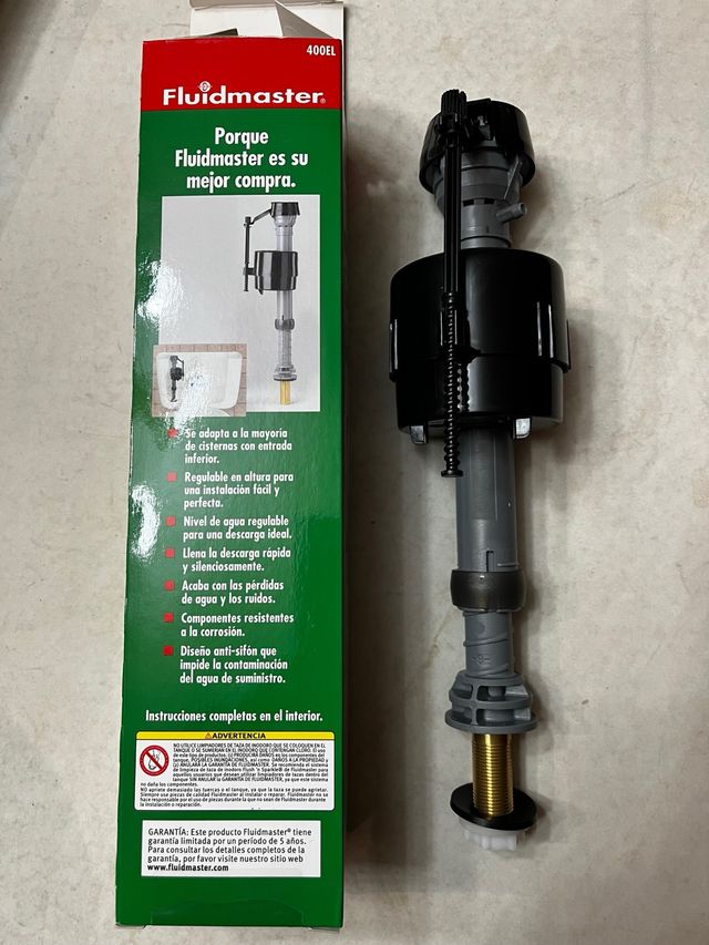 Válvula Flotador Fluidmaster 400EL Silenciosa
