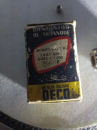 Conjunto de arranque Deco Seat 850 y Simca 1000