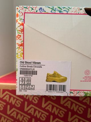 Zapatillas Vans Old Skool Doradas