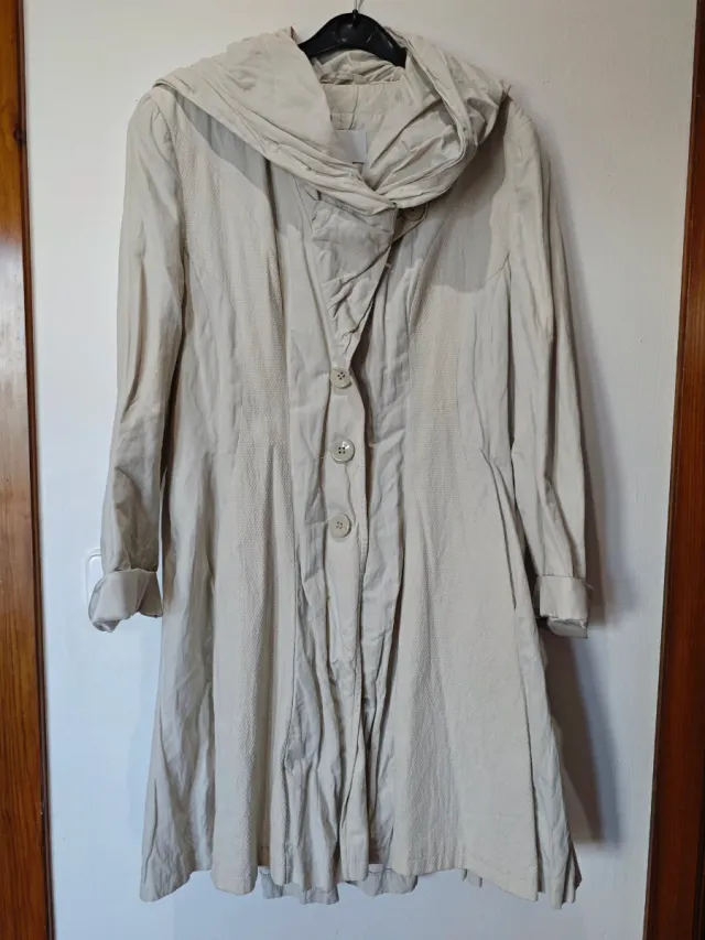 Gabardina Beige Mujer