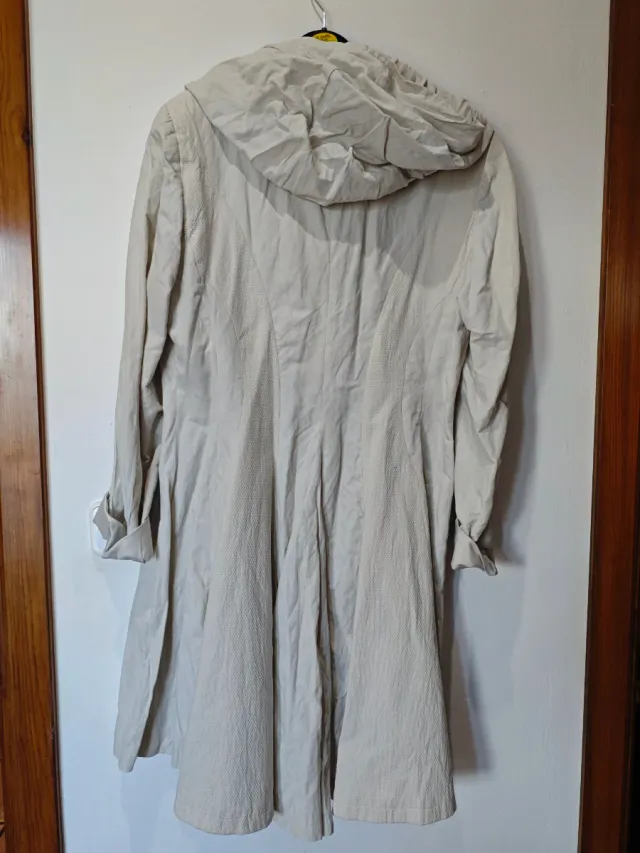 Gabardina Beige Mujer