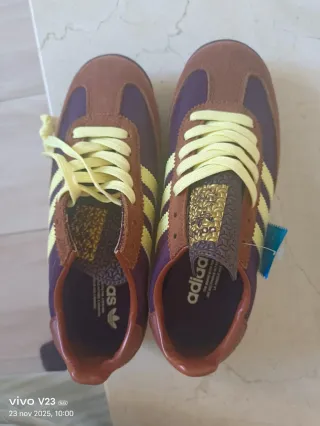 Zapatillas Adidas SL72 Marrón/Morado