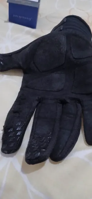 Guantes Ciclismo Rockrider Negros