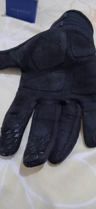 Guantes Ciclismo Rockrider Negros