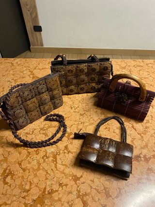 Set 4 borsettine artigianali