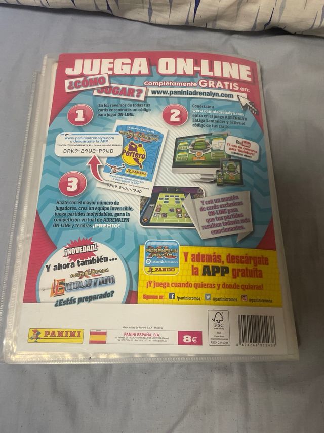 Álbum cromos fútbol Adrenalyn LaLiga Santander 201