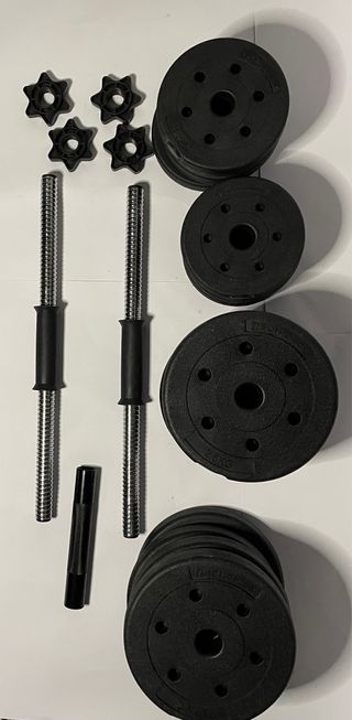 Set completo di manubri regolabili