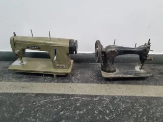Máquina de coser antigua