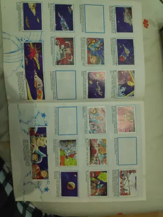 Álbum Burmar Flax con 69 cromos