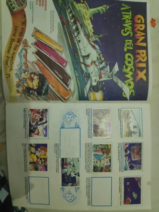 Álbum Burmar Flax con 69 cromos