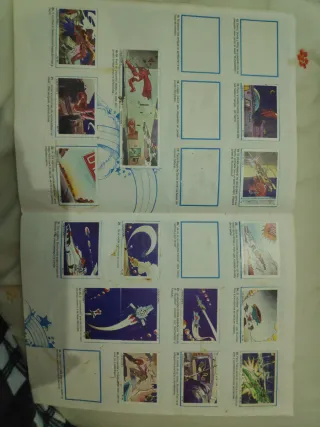 Álbum Burmar Flax con 69 cromos