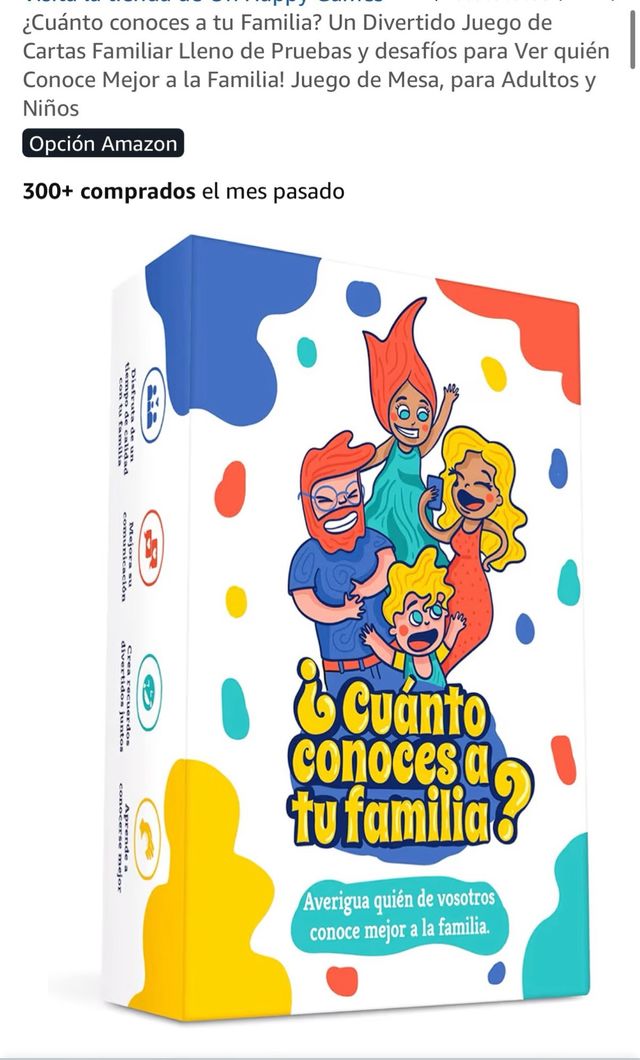 Juego ¿Cuánto conoces a tu familia?