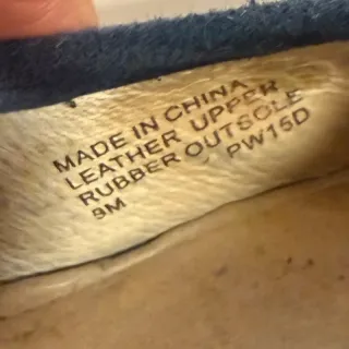 Michael Kors - Zapatos de ante azul con lazo