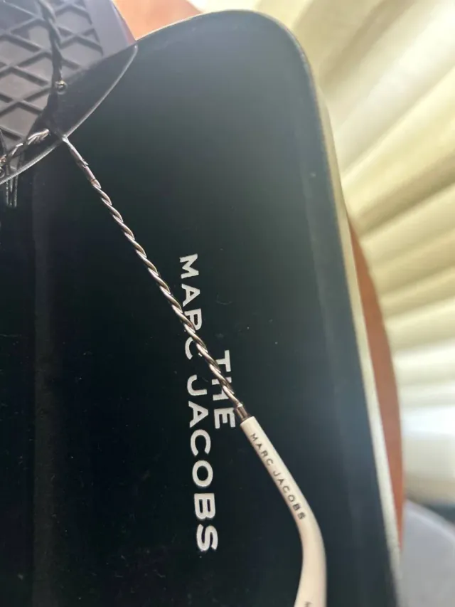 Gafas de sol Marc Jacobs plateadas y blancas