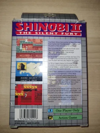 Shinobi II Game Gear Sega