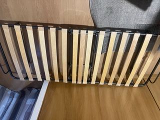 Cama Plegable Azul y Gris