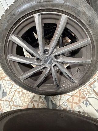 Llantas Borbet 17 con neumáticos mixtos