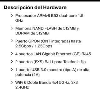Livebox 6 WiFi 6 Router