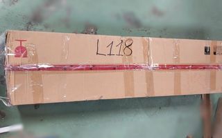 SONGMICS Espejo Joyero 360° LED 150cm Gris