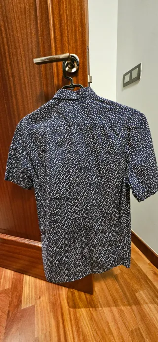 Camisa Zara estampada manga corta